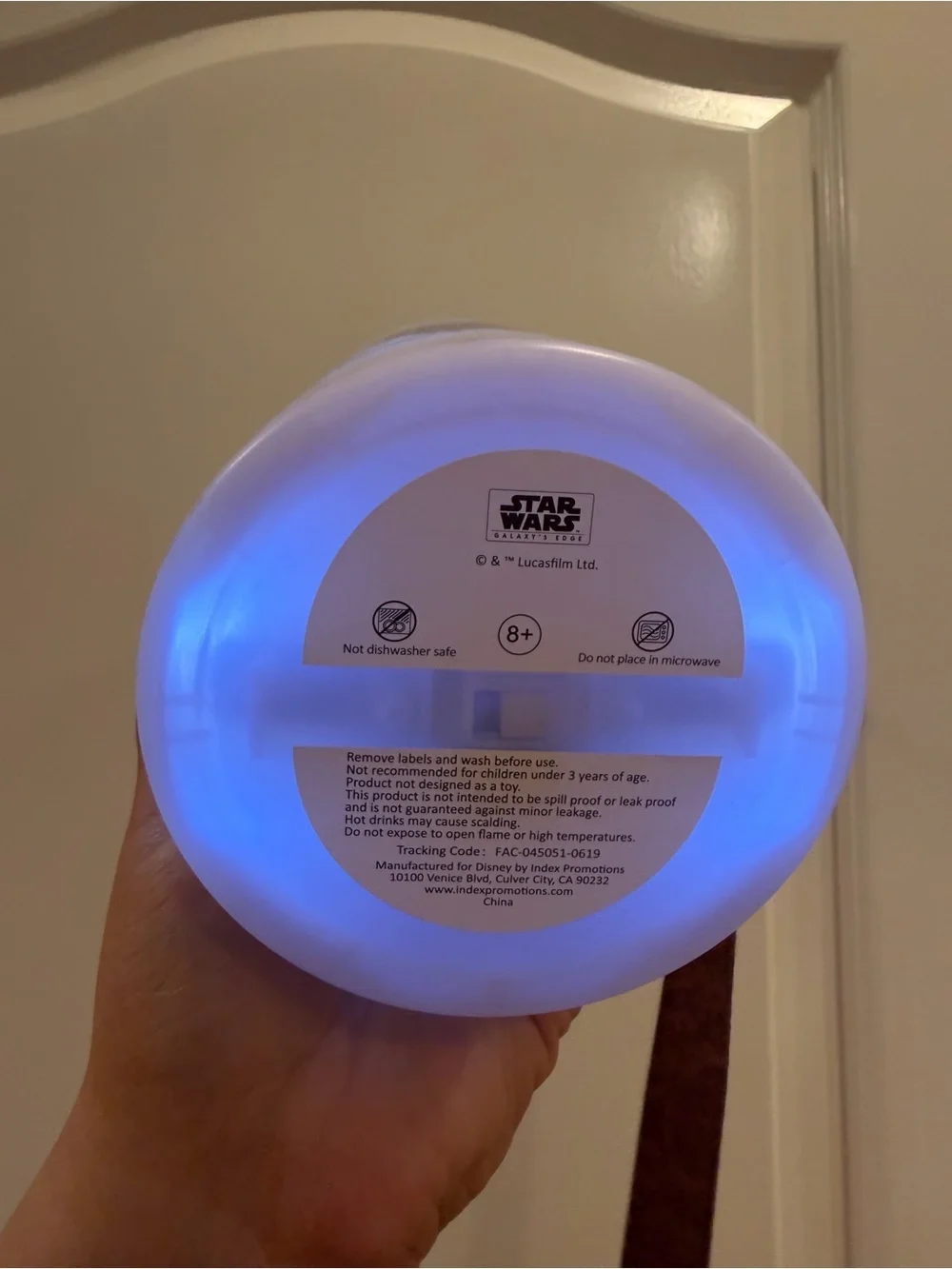 Disney Galaxy’s Edge Light Up Sipper